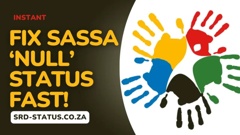 What Does “Null” Mean in SASSA R370 SRD Payment Status?