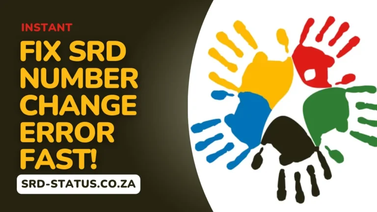 How to Fix SRD Number Change Failed Error in 2025